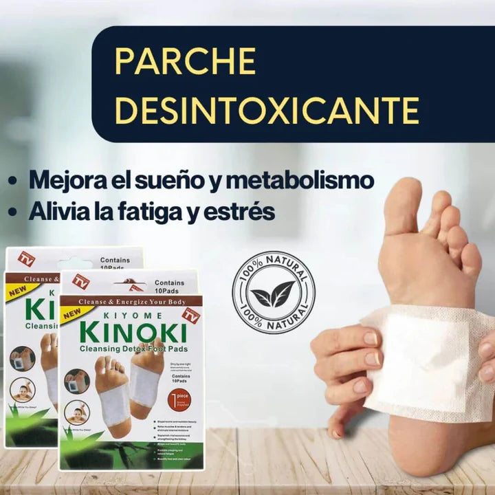 🌿 PARCHES DESINTOXICANTES KINOKI 🌿