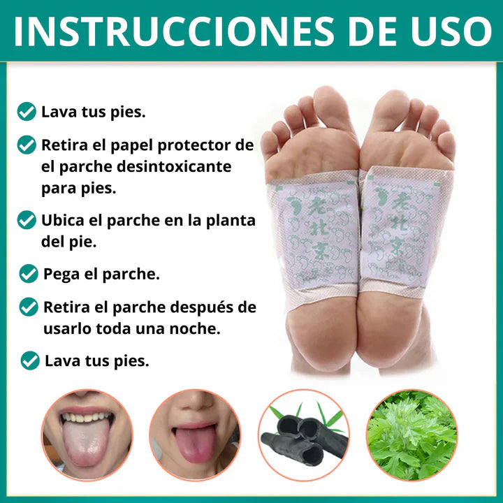 🌿 PARCHES DESINTOXICANTES KINOKI 🌿